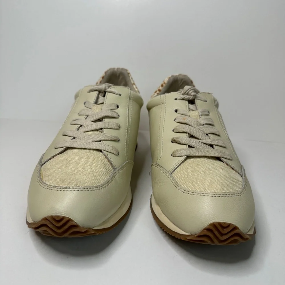 Birdies The Roadrunner Low Top Retro Lace Up Shoes in Dune Women's Size 11